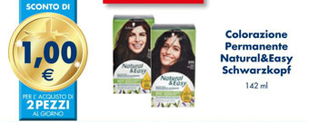 Esselunga Colorazione Permanente Natural&Easy Schwarzkopf 142 ml offerta