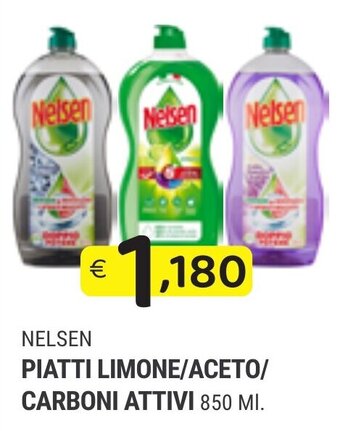 NELSEN PIATTI LIMONE/ACETO/ CARBONI ATTIVI 850 MI.