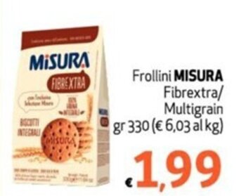 SuperW Frollini MISURA Fibrextra/ Multigrain gr 330 offerta