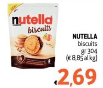 NUTELLA biscuits gr 304