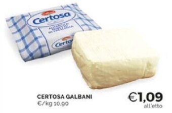 Mercatò CERTOSA GALBANI offerta