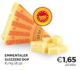 Mercatò EMMENTALER SVIZZERO DOP offerta