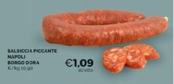 Mercatò SALSICCIA PICCANTE NAPOLI BORGO DORA offerta