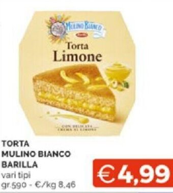 Mercatò TORTA MULINO BIANCO BARILLA gr. 590 offerta