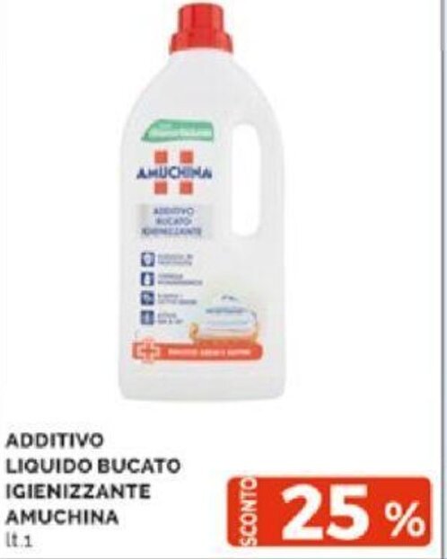 Mercatò ADDITIVO LIQUIDO BUCATO IGIENIZZANTE AMUCHINA it.1 offerta