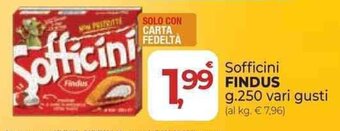 Supermercati Dok Sofficini FINDUS g.250 vari gusti offerta