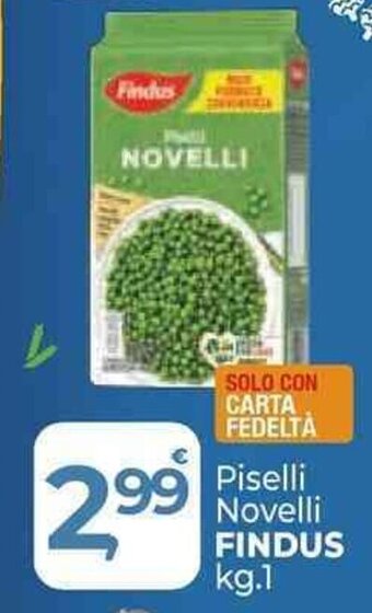Supermercati Dok Piselli Novelli FINDUS kg.1 offerta