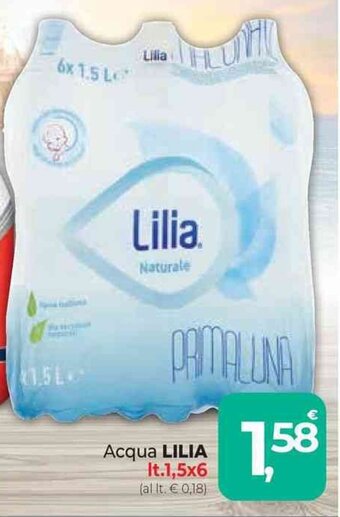 Supermercati Dok Acqua LILIA It.1,5x6 offerta