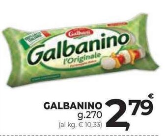 Supermercati Dok GALBANINO g.270 offerta