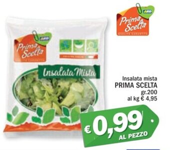 Insalata mista PRIMA SCELTA gr.200