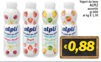 Yogurt da bere ALPLİ assortiti gr. 500