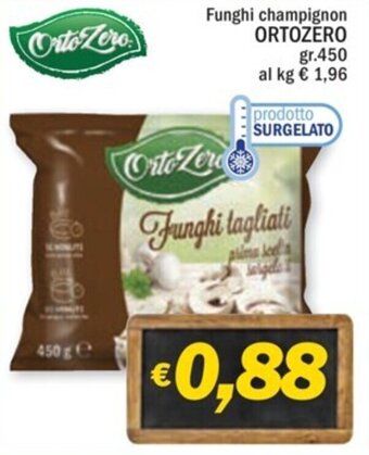 Ard Discount Funghi champignon ORTOZERO gr.450 offerta