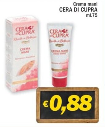 Ard Discount Crema mani CERA DI CUPRA ml.75 offerta