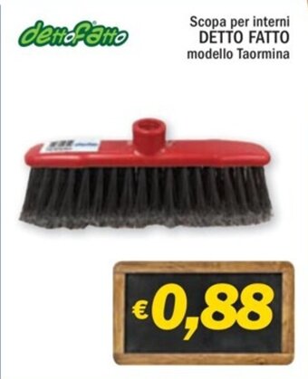 Ard Discount Scopa per interni DETTO FATTO modello Taormina offerta