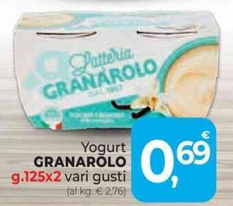 Supermercati Dok Yogurt GRANAROLO g.125x2 offerta