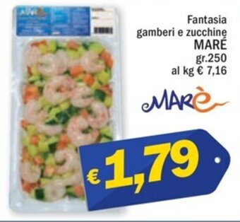 Ard Discount Fantasia gamberi e zucchine MARE gr. 250 offerta