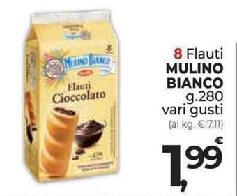 Supermercati Dok 8 Flauti MULINO BIANCO g. 280 offerta