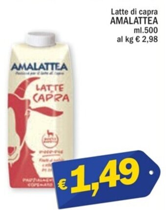 Ard Discount Latte di capra AMALATTEA ml.500 offerta