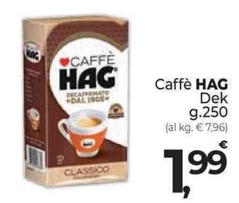 Caffè HAG Dek g. 250