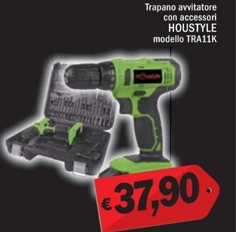 Ard Discount Trapano avvitatore con accessori HOUSTYLE modello TRA11K offerta
