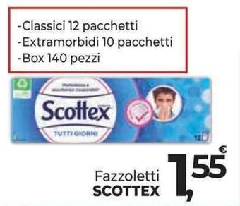 Supermercati Dok Fazzoletti SCOTTEX offerta