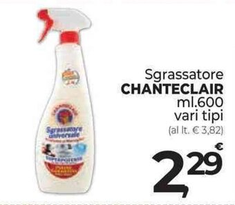 Sgrassatore CHANTECLAIR ml. 600
