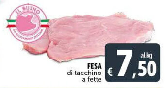 Deco Market FESA di tacchino a fette offerta