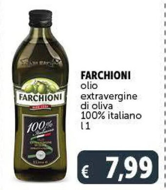Deco Market FARCHIONI olio extravergine di oliva 100% italiano l 1 offerta