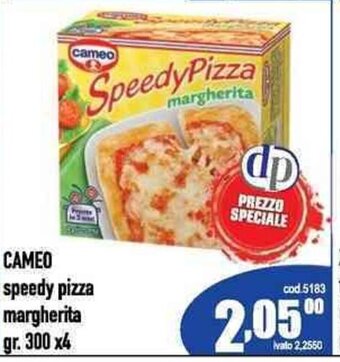 CAMEO speedy pizza margherita gr. 300 x4