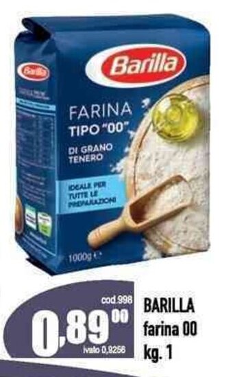 Del Prete Distribuzioni BARILLA farina 00 kg. 1 offerta