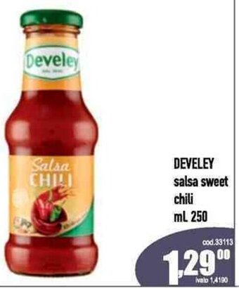 Del Prete Distribuzioni DEVELEY salsa sweet chili ml. 250 offerta