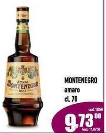 MONTENEGRO amaro cl.70