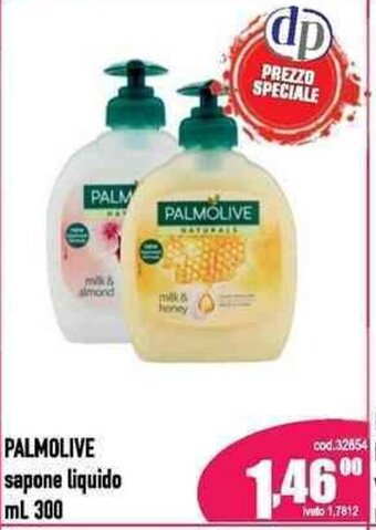 Del Prete Distribuzioni PALMOLIVE sapone liquido ml 300 offerta