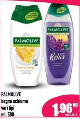 Del Prete Distribuzioni PALMOLIVE bagno schiuma ml. 500 offerta