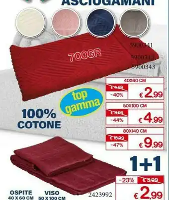 Satur Ga.ma Asciugamani offerta