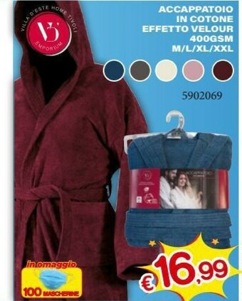 Satur Accappatoio offerta