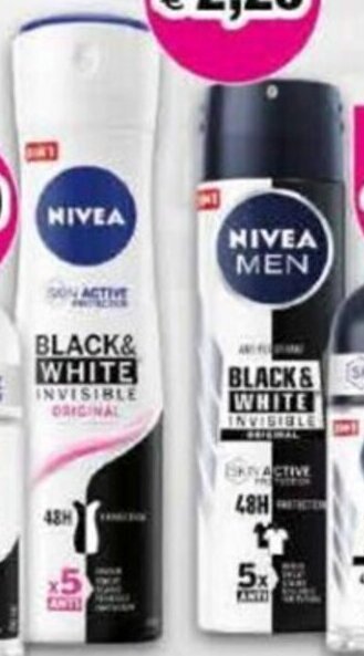 Kuadrifoglio NIVEA DEODORANTE SPRAY 150 ML. TIPI ASS. offerta