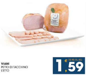 SeBón Supermercati VIANI PETTO DI TACCHINO offerta