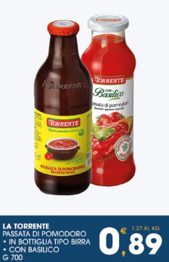 LA TORRENTE PASSATA DI POMODORO G 700