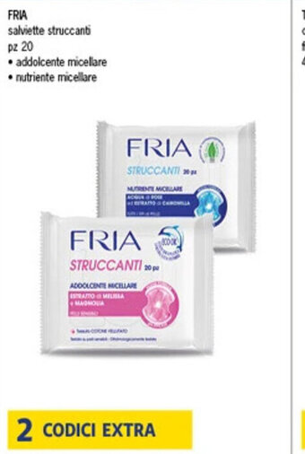 SeBón Supermercati FRIA salviette struccanti pz 20 offerta