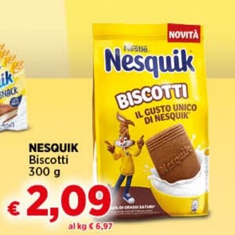 Coop Radenza NESQUIK Biscotti 300 g offerta
