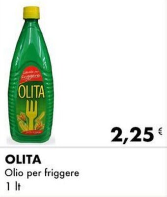 Iper Tosano OLITA Olio per friggere 1 lt offerta