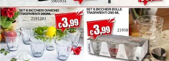 Satur Bicchieri offerta