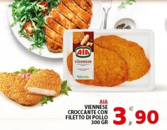 Premium Supermercati AIA VIENNESE CROCCANTE CON FILETTO DI POLLO 300 GR offerta