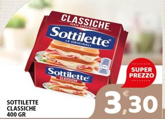 Premium Supermercati SOTTILETTE CLASSICHE 400 GR offerta