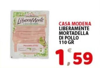 CASA MODENA LIBERAMENTE MORTADELLA DI POLLO 110 GR