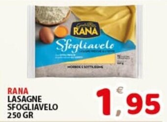 RANA LASAGNE SFOGLIAVELO 250 GR