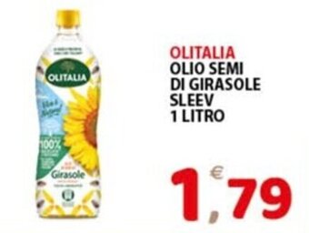 Premium Supermercati OLITALIA OLIO SEMI DI GIRASOLE SLEEV 1 LITRO offerta