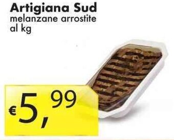 Sugros Artigiana Sud melanzane arrostite offerta