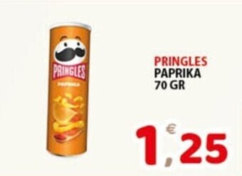 Premium Supermercati PRINGLES PAPRIKA 70 GR offerta